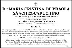 María Cristina de Yraola